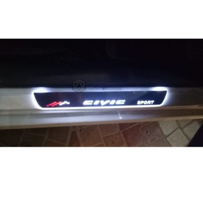 Honda Civic Sill Plates Sport With LED 2016-2021