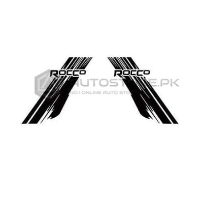 Toyota Hilux Rocco Graphics Vinyl Decal Car Styling Trunk Decor Black Sticker