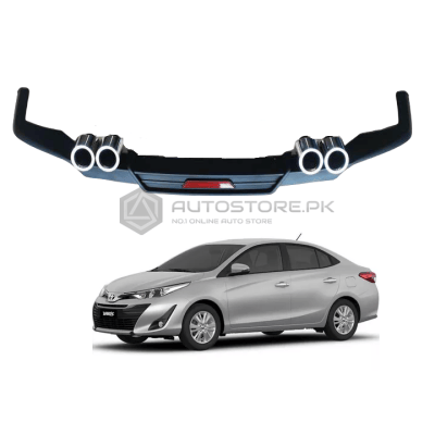 Toyota Yaris 4 Exhaust Diffuser Lip 2020-2023