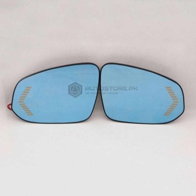 Toyota Vitz Wide View LED Blue Mirror 2016-2020