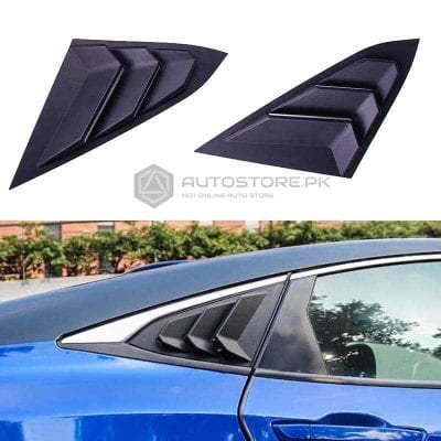 Honda Civic Quarter Window Louvers 2016-2021