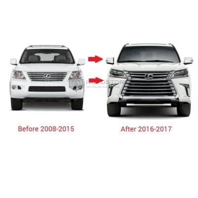 Lexus LX570 Conversion with Modellista Body Kit From 2008 To 2018