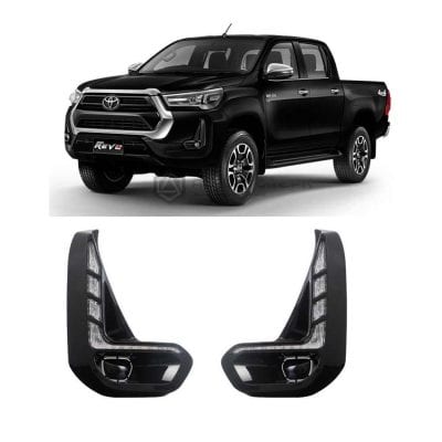 Toyota Hilux Revo LED DRLs Covers 2021-2023