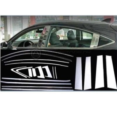 Honda Vezel Chrome Pillars with Weather Strips 20 Pcs 2013-2021