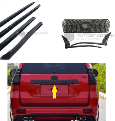 Toyota Prado FJ150 Complete Black Body Kit 2016-2021