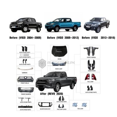 Toyota Hilux Vigo Upgrade To Revo 2021-2023