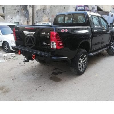 Toyota Hilux Revo Rear Armoured Bumper V3 2016-2023