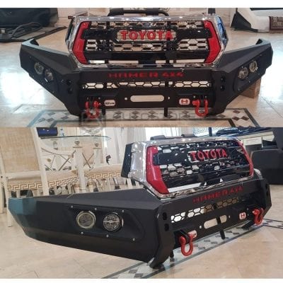 Toyota Hilux Rocco Armoured Front Bumper 2016-2021