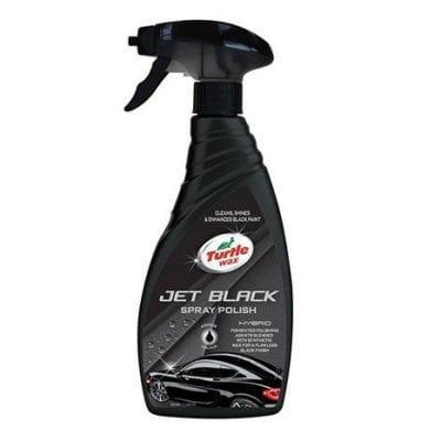 Turtle Wax Jet Black Spray Car Polish 500ml
