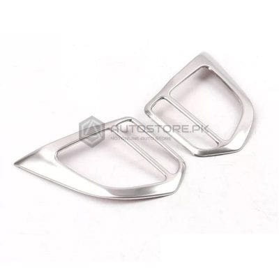MG HS Multimedia Steering Button Chrome Trim 2020-2021