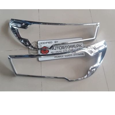 Toyota Hilux Revo Headlights Chrome Cover 2021-2023