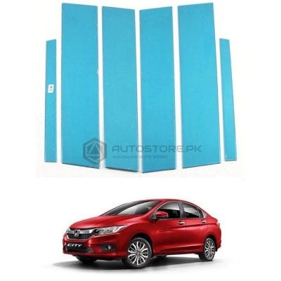 Honda City Window Piller Chrome 2021-2022