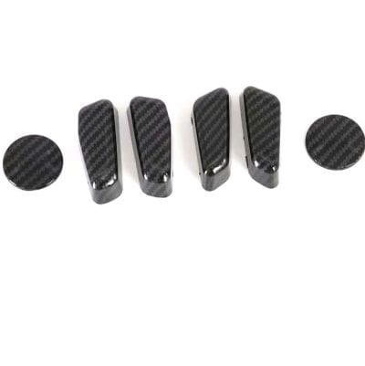 Hyundai Sonata Seat Button Cover Carbon Fiber 2021-2023