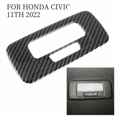 Honda Civic Carbon Fiber Rear Reading Light Cover 2022-2023