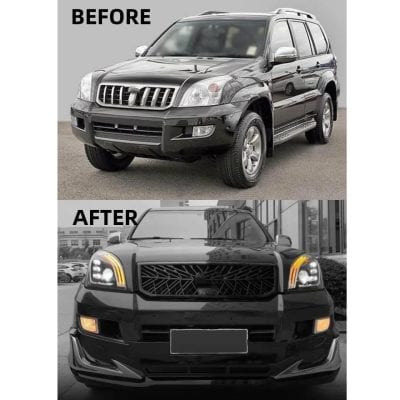 Toyota Prado FJ120 Modellista Body Kit 2002-2007
