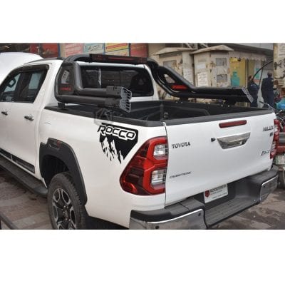 Toyota Hilux Rocco Graphics Vinyl Decal Car Styling Trunk Decor Black Sticker V2