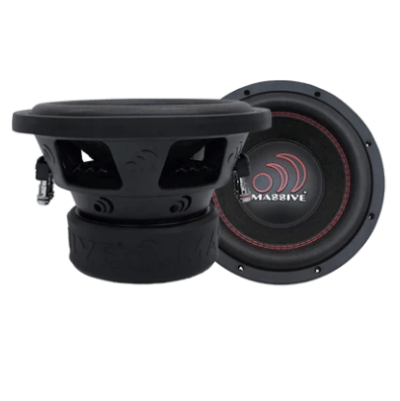 Massive GTX124 - 12" 700 WATTS RMS DUAL 4 OHM SUBWOOFER
