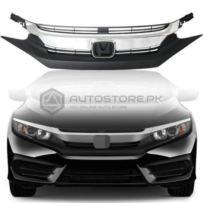 Honda Civic OEM Chrome Grill 2016-2021