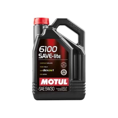 Motul 6100 SAVE-LITE 5W-30 Semi-Synthetic 4 Liter