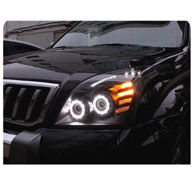 Toyota Prado FJ120 Head lights / Head lamps 2002-2007