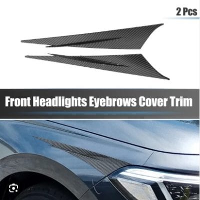 Honda Civic Head Light / Head Lamp Eyebrows Cover Trim 2023