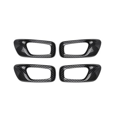 Honda Civic Interior Door Handle Covers Carbon Fiber 2022-2023
