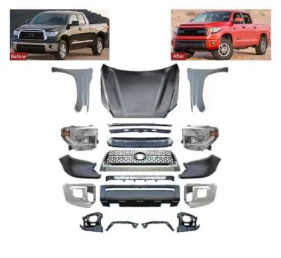 Toyota Tundra 2007-2013 Upgrade to Toyota Tundra 2014 Body Kit