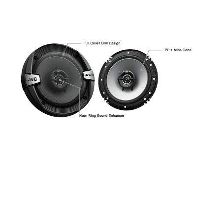 JVC CS-DR162 16cm (6-1/2") 2-Way Coaxial Speakers