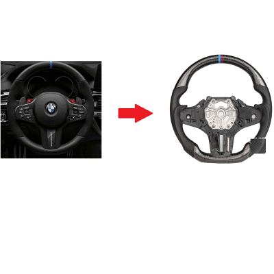 Carbon Fiber Steering For BMW Series V2