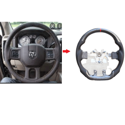 Carbon Fiber Steering For Dodge RAM 2010-2018