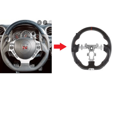 Carbon Fiber Steering For Nissan R35 2009-2016