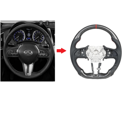 Carbon Fiber Steering For Infinit Q50 Q60 2018-2022