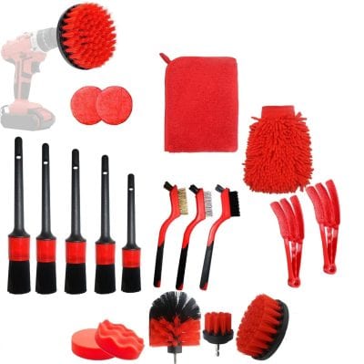 Car Cleaning Kit 18pcs
