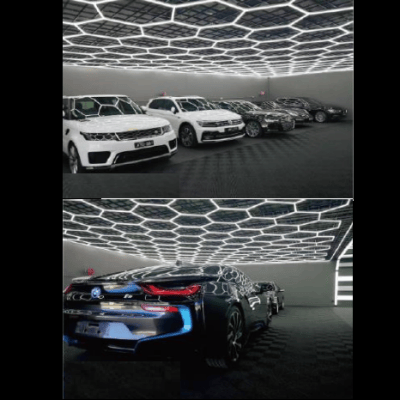 Car Detailing | Workshop LED Hexagon Lighting