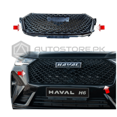 Haval H6 Front Grill Black 2021-2023