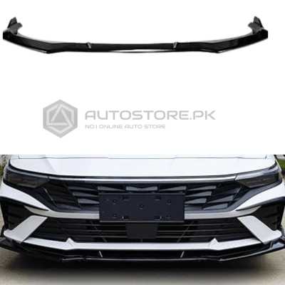 Hyundai Elantra Front Bumper Lip Spoiler 2024-2025