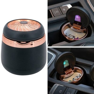 ROSG Car Ashtray Stainless