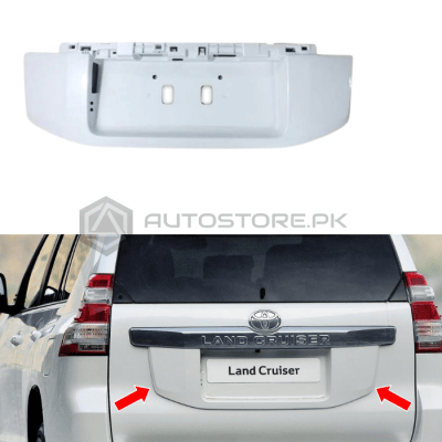 Toyota Prado FJ150 Rear Licence Plate 2014