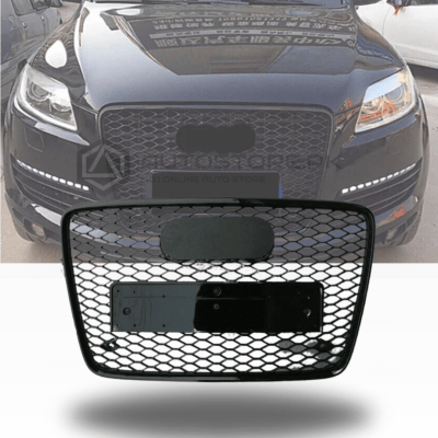 Audi Q7 RS7 Style Black Mesh Grill 2006-2015