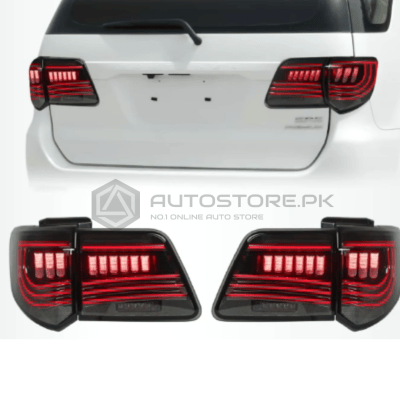 Toyota Fortuner Tail Lamps Smoke 2013-2016