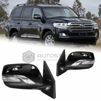 Toyota Land Cruiser FJ200 Side Mirror Complete Set L/R 2012-2016