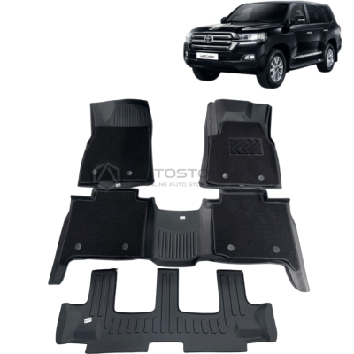 Toyota Land Cruiser Fj200 TPE Floor Mats 2016-2021