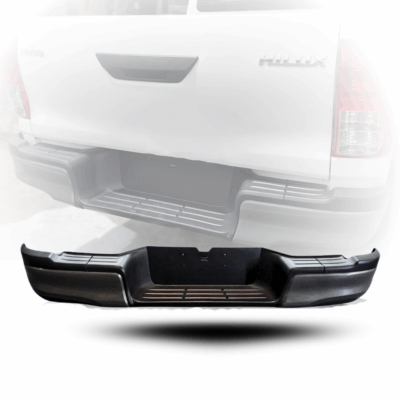 Toyota Hilux Revo OEM Rear Bumper Gray 2015-2023