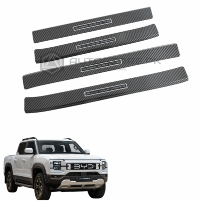 BYD Shark 6 Carbon Fiber Outside Door Sill Scuff Plate Protector 2025-2026