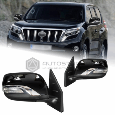 Toyota Land Cruiser Prado FJ150 Complete Set L | R  Side Mirror 2012-2018