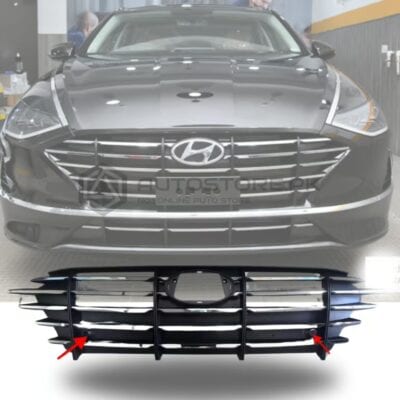 Hyundai Sonata Front Grill With Sensor Hole 2020