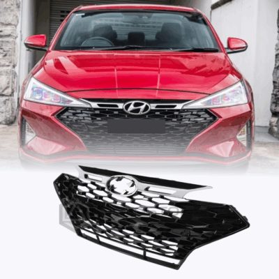Hyundai Elantra Honey Comb Style Front Grill 2019-2020