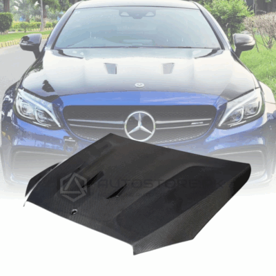 Mercedes-AMG C63 S Coupe Carbon Fiber Hood 2015-2020