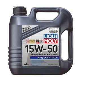 Liqui Moly Engine Oil MoS2 Leichtlauf 15W-50 (4 Litre)
