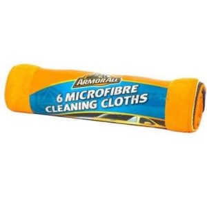 Armor All 6 Microfibre Cleaning Cloths (300mm x 400mm)